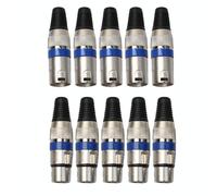 Connettore presa XLR a 5 coppie maschio + femmina Jack Mic Jack