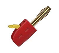 Connettore Quick Connect 4mm per Test Elettronici Sicuri(Red) | rapida saldatura, contatti placcati oro, per ideale per test elettronici, sicurezza massima