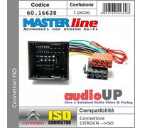 CONNETTORE RADIO DA ORIGINALE A ISO CITROEN C4 DAL 2017 IN POI