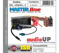 Masterline fit Citroen Jumper Connettore ISO + Adattatore Antenna Autoradio