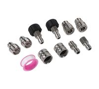 Connettore rapido 38 in acciaio inox con adattatore M2214 per idropulitrice