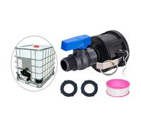 Connettore rapido con valvola tote IBC con valvola a sfera versatile IBC