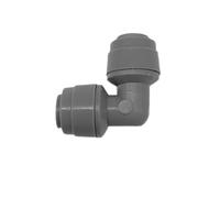 Connettore rapido for gas e liquidi a gomito ad angolo retto da 8 mm/9,5 mm, L, for birra artigianale(6.35mm)