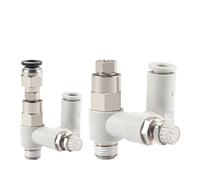 Connettore rapido for valvola di controllo della velocità della valvola di ritegno ASPASP330F-01-06S 08S ASP430F-02-06S 08S ASP530F-03-08S 10S ASP630F-04-10S 1 pz(ASP330F-01-08S)