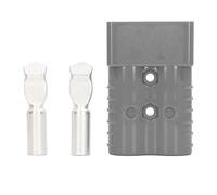 Connettore Rapido per Batteria Ad Alta Corrente Bipolare da 350 A 600 V per Pannelli Solari, Sistemi A Doppia Batteria, Roulotte, Trazione Integrale, Frigoriferi (GREY)