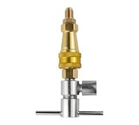 Connettore rapido per frigorifero, raccordo per tubo flessibile da 1/4", adattatore a connessione rapida in, raccordo per linee 'acqua in linea, connessione a pressione per macchina del
