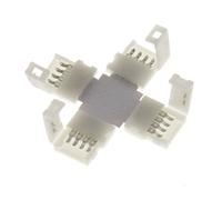 Connettore rapido per strisce LED RGB 4 Pin Connettore Croce Clip;