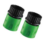 Connettore rapido per tubo da giardino da 2 pezzi - Filettatura interna esterna, Adattatore per rubinetto 'acqua multifunzione, Attacco a 3/4/6 punti, per pistola per lavaggio auto per e