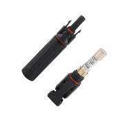 Connettore resistente alle temperature per fusibili solari Design resistente alle intemperie Strumento facile Facile fissaggio per matrici fotovoltaiche Guarnizione connettore solare con fusibili