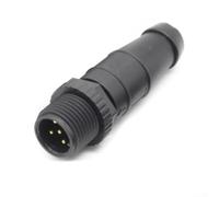 Connettore resistore terminale a 5 pin maschio femmina M125P per NMEA 2000 BackboneDrop filettato Lock Connettore impermeabile per Garmin Simrad Marine Equipment (M12-5P maschio)