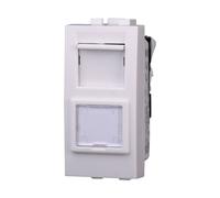 Connettore Rete Presa Dati RJ45 CAT6 Colore BIANCO Compatibile Con Bticino Livin