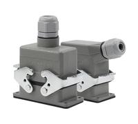 Connettore rettangolare for carichi pesanti hdc-he-010 presa d'aria 10 core linea superiore e presa impermeabile linea laterale(Lateral line)