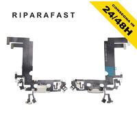 CONNETTORE RICARICA APPLE iPhone 12 MINI FLAT FLEX MICROFONO CARICA USB BIANCO