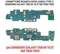 CONNETTORE RICARICA DOCK CARICA TYPE C SAMSUNG GALAXY TAB S4 10.5" SM T830 T835