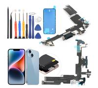 Connettore Ricarica per iPhone 14 Plus Dock Connettore per iPhone 14 Plus A2632 A2885 A2886 A2887 A2896 Charging di Ricambio Presa di Cavo Flessibile con Strumenti