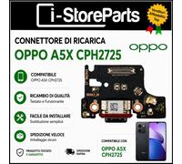CONNETTORE RICARICA PER OPPO A5X CPH2725 MICROFONO ANTENNA DOCK DI CARICA TYPE C