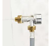 Connettore Riduttore 2PCS G1/2 Maschio a G1 Femmina Previene Perdite ed Esplosio
