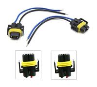 Connettore Riparazione Bulb H11 Femmina S Pigtail Due Cablaggio Fari Basso