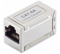 Connettore RJ-45, CAT.6a, Slim, STP, argento.