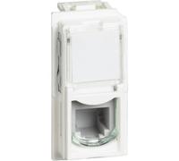 Connettore Rj11 (4/6) K10 Bianco Living Now ( Bticino Cod. Kw4258Rj11 )