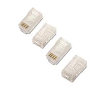 Connettore RJ45 AISENS A138-0291 Cat5e UTP 8 Contatti Trasparente 50 pezzi Connettore RJ45 AISENS A138-0291 Cat5e UTP 8 Contatti Trasparente 50 pezzi
