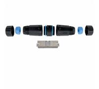 Connettore RJ45 Esterno IP68 Cat6A Cat7 Toolless - Techly Professional IWP-MD C6A-IPTLT