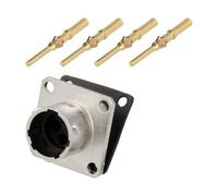 Connettore RT0010-4PNH-K: rotondo Serie: RT360 femmina maschio PIN: 4 13A AMPHE