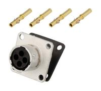 Connettore RT0010-4SNH-K: rotondo Serie: RT360 femmina PIN: 4 13A AMPHE