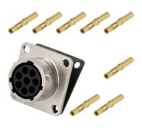 Connettore RT0012-8SNH-K: rotondo Serie: RT360 femmina PIN: 8 13A AMPHE