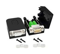Connettore Saldabile DB9 RS232 DSUB Seriale A 9Pin Porta Maschio
