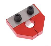 Connettore saldatore a filamento in alluminio da 1,75 mm, per PLA ABS per PETG, accessorio per giuntatrice per migliorare la resistenza alla flessione e alla rottura, rosso (rosso)