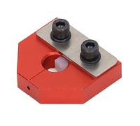 Connettore saldatore a filamento, sensore in lega di alluminio per stampante 3D, con dimensioni compatte leggere, per PLA ABS PETG PC PP PVB HIPS da 1,75 mm (rosso)