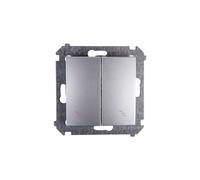 Connettore scala doppio retroilluminato Simon 54 DW6/2L.01/43