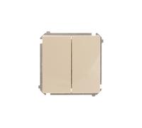 Connettore scala Simon Basic doppio beige BMW6/2.01/12