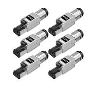 Connettore schermato di Ethernet CAT8 con le spine placcate oro di Pin RJ45 per i server e il connettore del cavo Ethernet della rete domestica