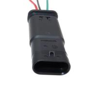 connettore sensore Cablaggio Automatico Radar Di Retromarcia Auto AC A 3 Vie 4F0973703A 1718653-1 2-1718652-3(Male)