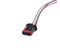 connettore sensore Cablaggio presa connettore elettrico impermeabile per riscaldamento specchietto retrovisore automatico a 4 pin MX19004S51 MX19004P51