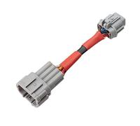 connettore sensore Compatibile Con Nissan Per 350z HID 2003-2005 12V 6 Pin A 8 Pin Cavo Adattatore Di Conversione Fari Auto Cablaggio Altoparlanti Coassiali Auto