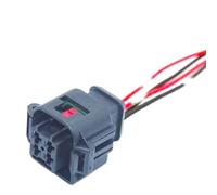connettore sensore Compatibile con Peugeot per 206 207 9654814480 10737691 10719500 Connettore impermeabile automatico a 4 pin per bobina di accensione(4p female B)