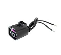 connettore sensore Compatibile con SKODA per Fabia 6Y 5J 2000-2013 Kit di riparazione per connettore elettrico a 2 pin per clacson cablaggio femmina