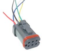 connettore sensore Connettore Cablaggio Impermeabile Dell'automobile Cavo Dell'assemblea CA 6 Modi DT16-6SB-KP01