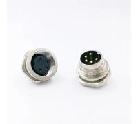 Connettore sensore for montaggio a pannello M16 M/F 2-8 pin 2 pz