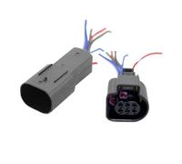 Connettore sensore ossigeno a banda larga 4,9 (1,5) maschio femmina impermeabile automatico a 6 pin 4H0973713(6p male female,20 S)
