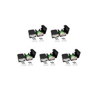 Connettore Senza Saldatura Db9 Adattatore Rs232 D-Sub da Seriale A Terminale Maschio Femmina A 9 Pin con Custodia (5 Pezzo-Maschio+5 Pezzo-Femmina)