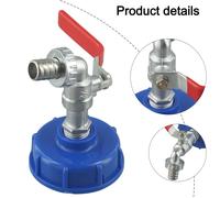 Connettore serbatoio IBC adattatore serbatoio acqua IBC anello di tenuta alta pr