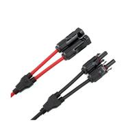 Connettore Solare Connettore parallelo PVMC Pratico adattatore di derivazione solare Cavi for pannelli solari Distributore Presa in linea Connettori fotovoltaici(1pairRB1000)