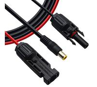 Connettore Solare DC 8 mm, Cavo Adattatore Maschio e Femmina, Convertitore Impermeabile 16 AWG per Generatori Solari della Centrale Elettrica