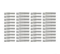 Connettore solare, set completo di connettori solari fotovoltaici interni maschio/femmina in metallo, per connettori per cavi per pannelli solari