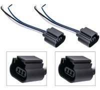 Connettore Spina Socket Per Lampadina A Testa H13 P 9008 Due Cablaggi