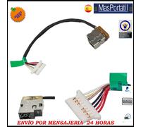 Connettore Spinotto Alimentazione + Cavo Dc-Ac Jack HP Pavilion 15-DB0011NS